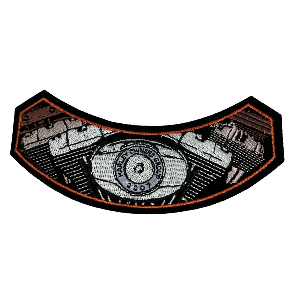 Harley Davidson Patch Owners Group 2007 Membership HOG Jacket Vest‎